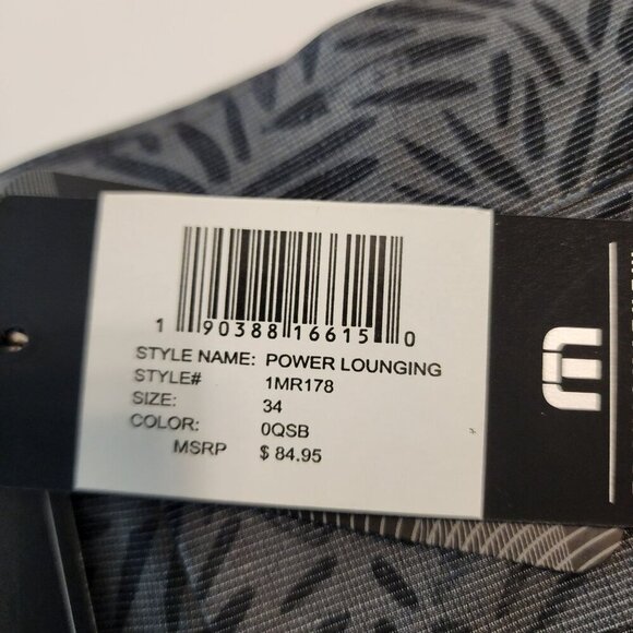 New Travis Mathew men size 34  athleisure golf shorts gray Power Lounging - Picture 13 of 14